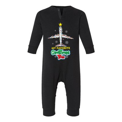 Christmas Decorated Gift Suit On Board 777 And 747 Airplanes Meaningful Gift Infant Fleece One Piece