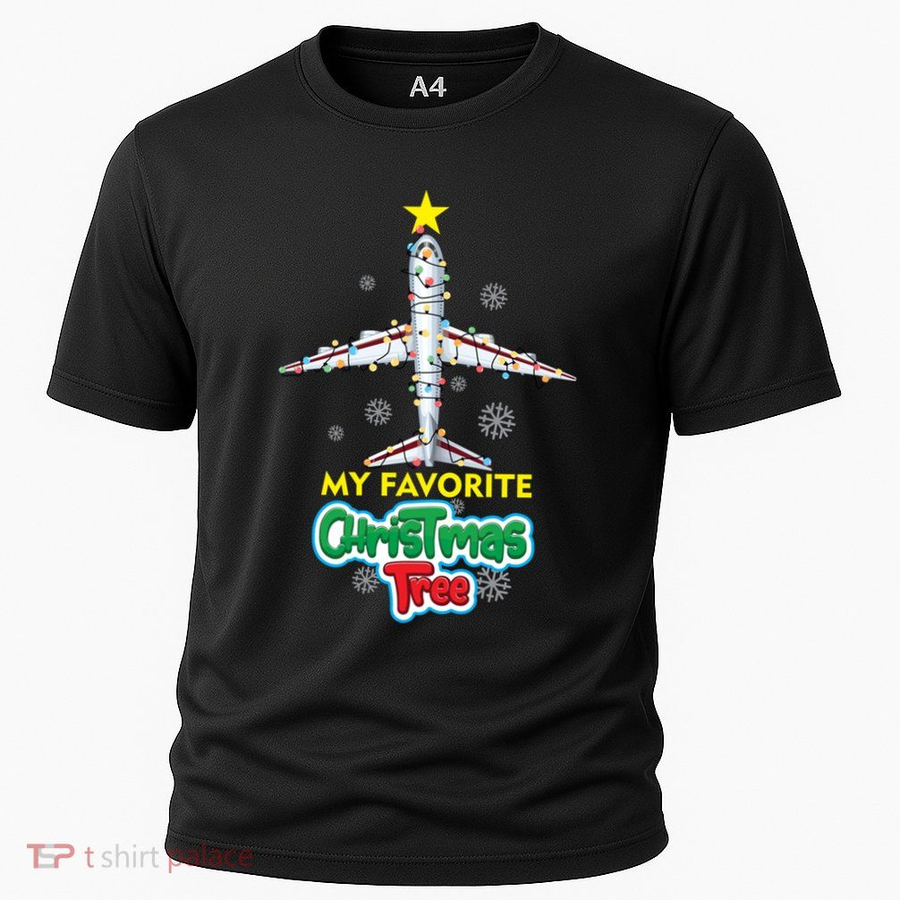Christmas Decorated Gift Suit On Board 777 And 747 Airplanes Meaningful Gift Performance Shirt