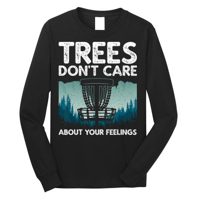 Cute Disc Golf For Men Women Disc Golf Player Long Sleeve Shirt