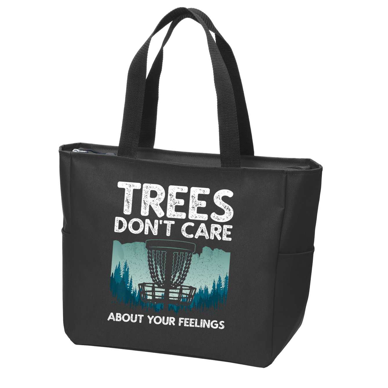 Cute Disc Golf For Men Women Disc Golf Player Zip Tote Bag