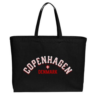 Copenhagen Denmark Gift Cotton Canvas Jumbo Tote