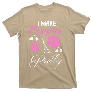 Cute Dog Groomer Women Dog Grooming T-Shirt