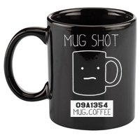 Coffee Drinker Gift Pun Mug Shot 11oz C Handle Ceramic Mug