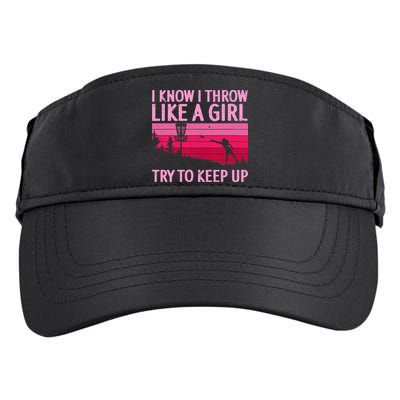 Cool Disc Golf Design For  Disc Golf Player Adult Drive Performance Visor