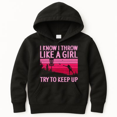 Cool Disc Golf Design For  Disc Golf Player Kids Hoodie