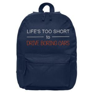 Car Design Gift For Automotive Enthusiast 16 in Basic Backpack