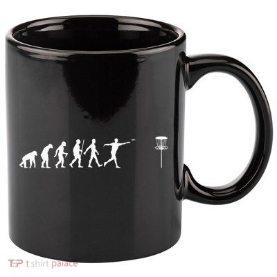 Cool Disc Golf Design Disc Golf Player 11oz C Handle Ceramic Mug