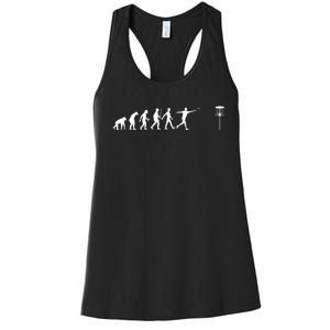 Cool Disc Golf Design Disc Golf Player Women's Racerback Tank