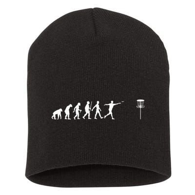 Cool Disc Golf Design Disc Golf Player Short Acrylic Beanie