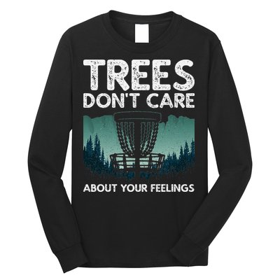 Cute Disc Golf Design Disc Golf Player Long Sleeve Shirt
