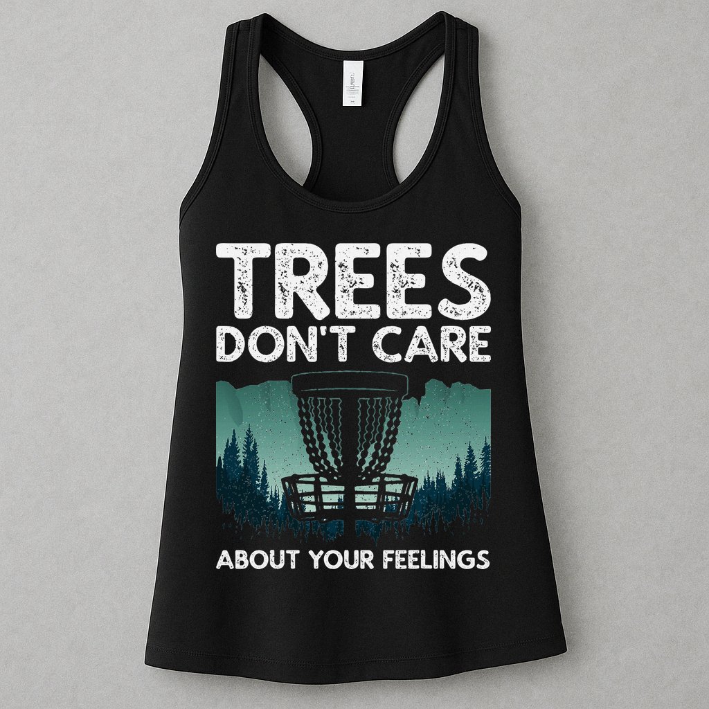 Cute Disc Golf Design Disc Golf Player Womens Tank Top