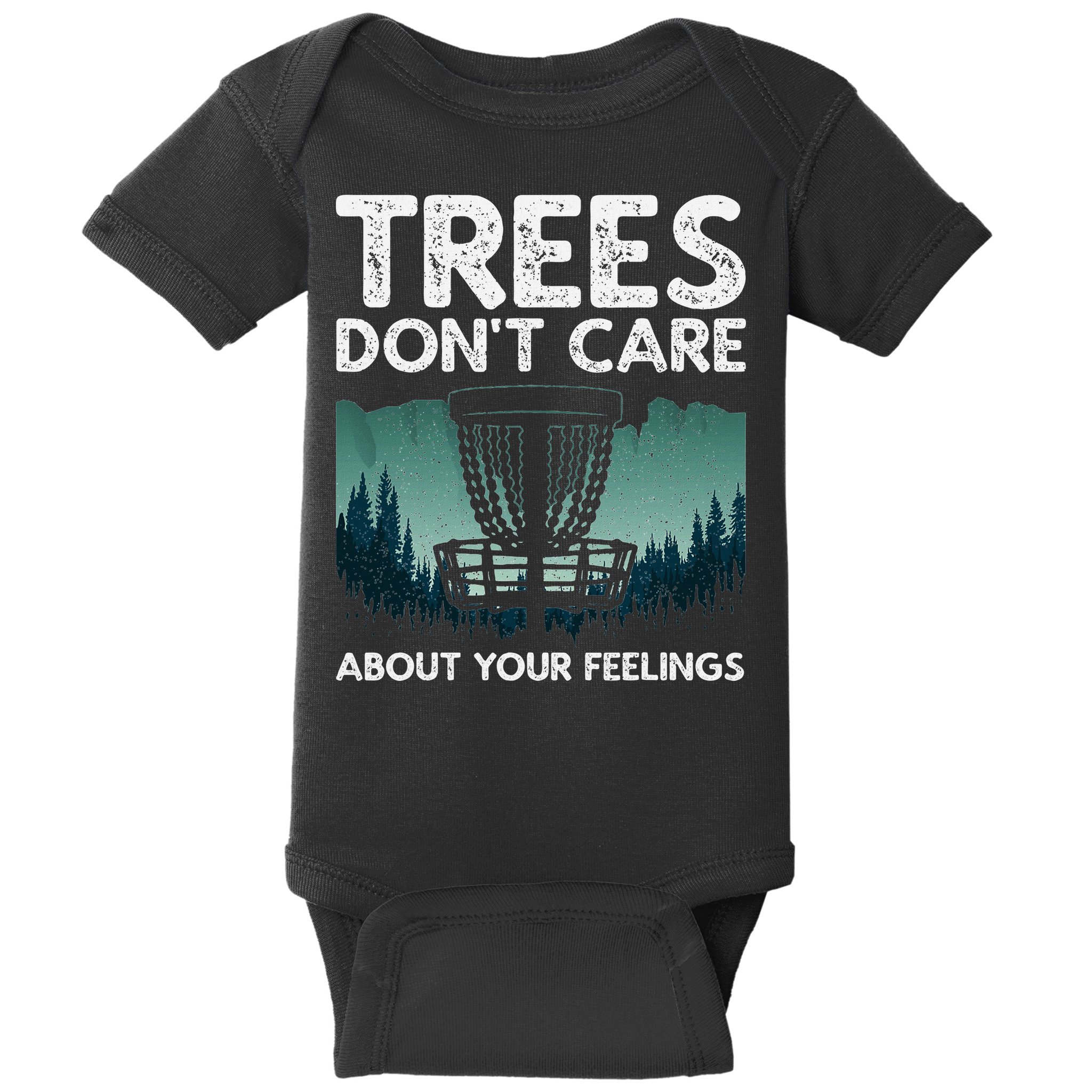 Cute Disc Golf Design Disc Golf Player Baby Bodysuit