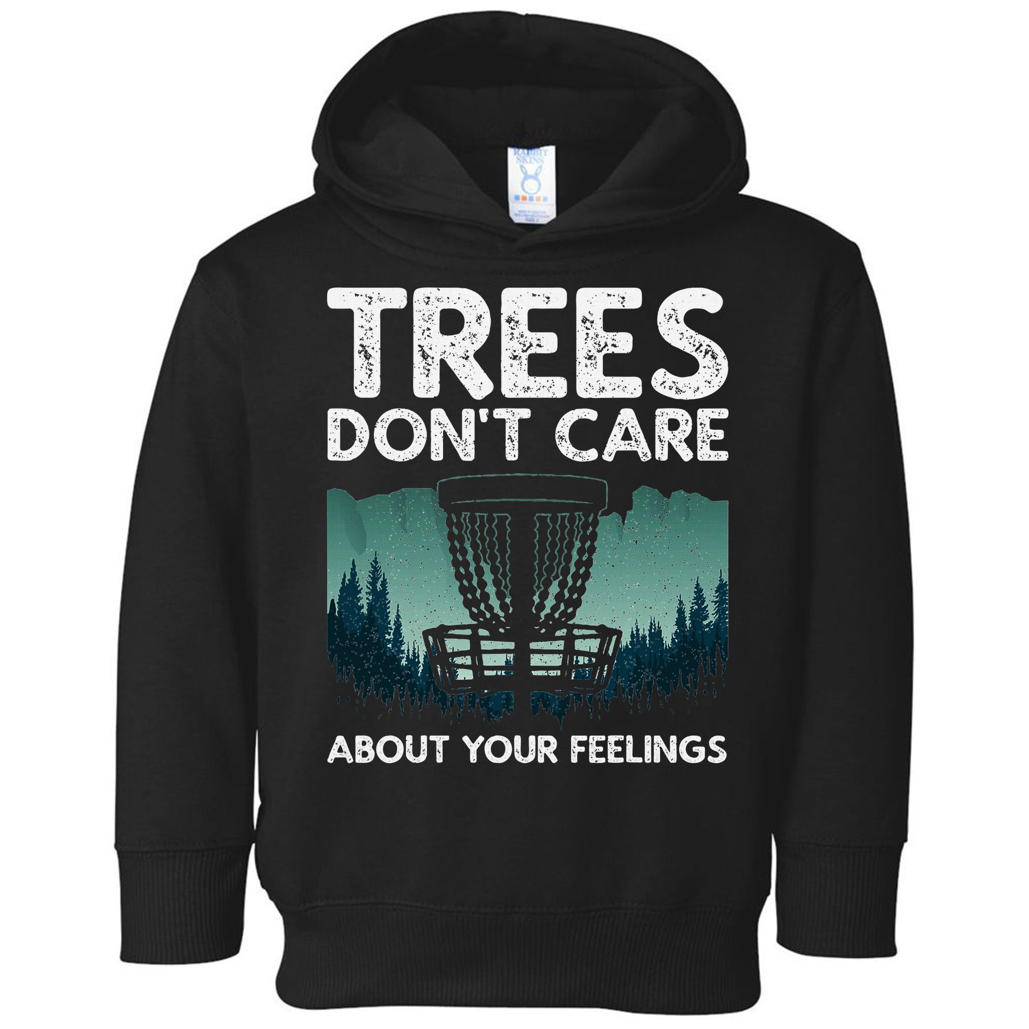 Cute Disc Golf Design Disc Golf Player Toddler Hoodie