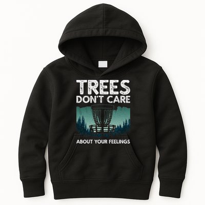 Cute Disc Golf Design Disc Golf Player Kids Hoodie