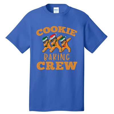 Christmas Dabbing Gingerbread Cookie Baking Crew Funny Xmas Gift Tall T-Shirt