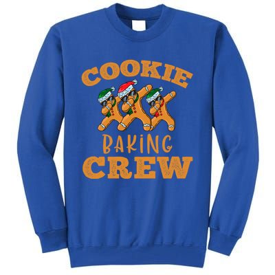 Christmas Dabbing Gingerbread Cookie Baking Crew Funny Xmas Gift Tall Sweatshirt