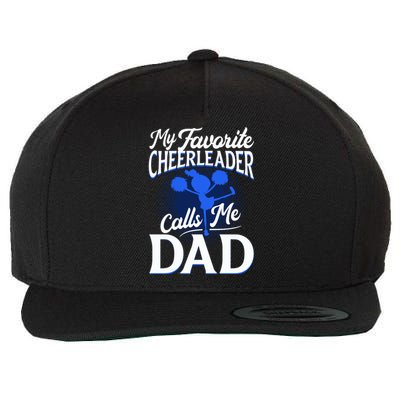 Cheer Dad Gift Funny Gift For Dad Who Have Everything Dad Funny Gift Wool Snapback Cap