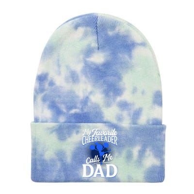 Cheer Dad Gift Funny Gift For Dad Who Have Everything Dad Funny Gift Tie Dye 12in Knit Beanie