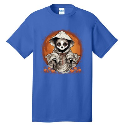 Chihuahua Dog Ghost Funny Halloween Pumpkin For Dog Lovers Gift Tall T-Shirt