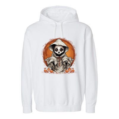 Chihuahua Dog Ghost Funny Halloween Pumpkin For Dog Lovers Gift Garment-Dyed Fleece Hoodie