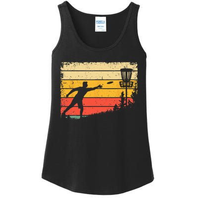 Cool Disc Golf Art For  Spors Disc Golf Player Ladies Essential Tank