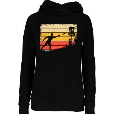 Cool Disc Golf Art For  Spors Disc Golf Player Womens Funnel Neck Pullover Hood