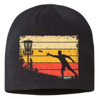 Cool Disc Golf Art For  Spors Disc Golf Player Sustainable Beanie