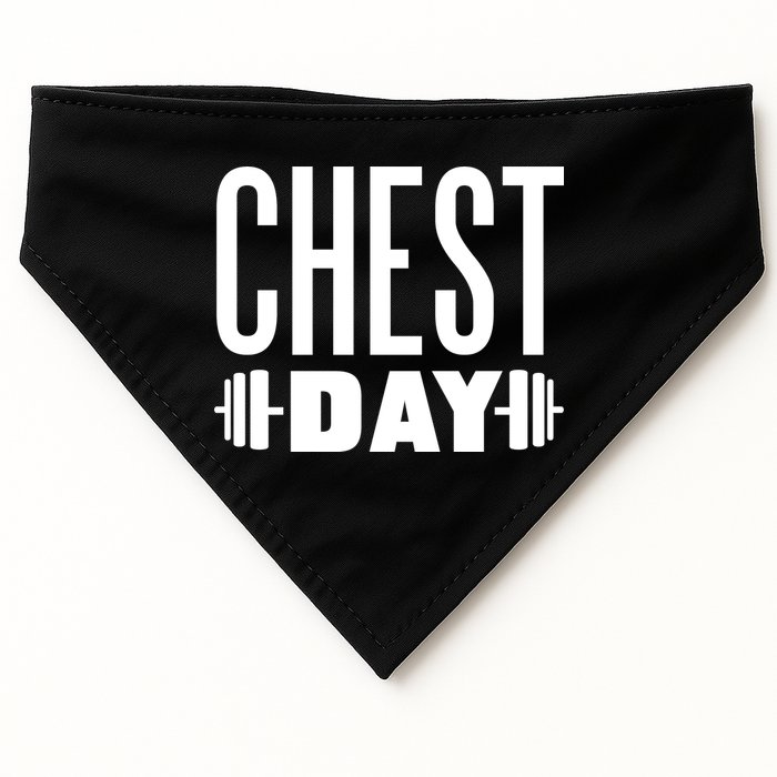 Chest Day Gym Workout USA-Made Doggie Bandana