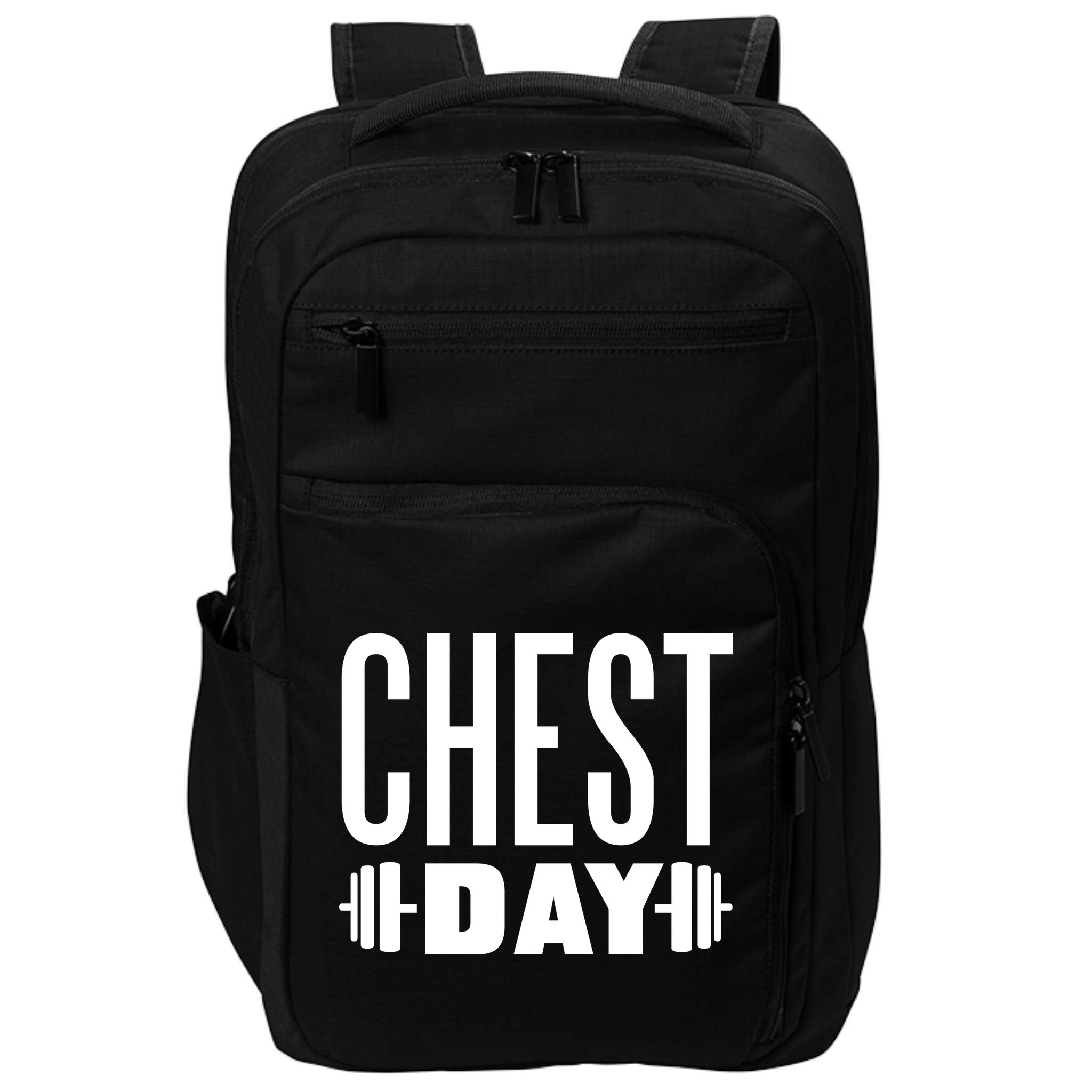 Chest Day Gym Workout Impact Tech Backpack