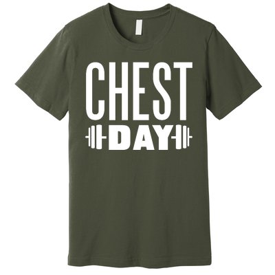 Chest Day Gym Workout Premium T-Shirt