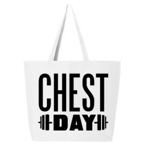 Chest Day Gym Workout 25L Jumbo Tote