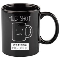 Coffee Drinker Gift Pun Mug Shot 11oz C Handle Ceramic Mug