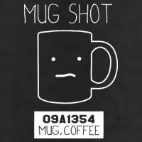 Coffee Drinker Gift Pun Mug Shot 11oz C Handle Ceramic Mug