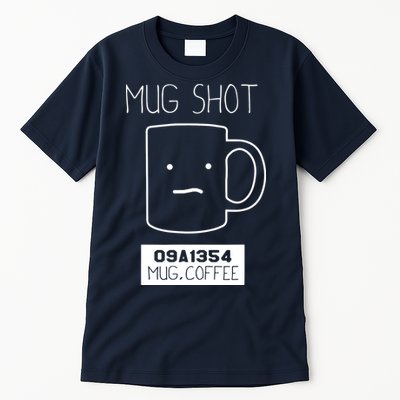 Coffee Drinker Gift Pun Mug Shot Tall T-Shirt