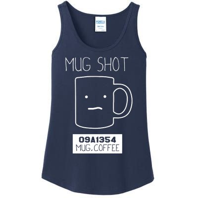 Coffee Drinker Gift Pun Mug Shot Ladies Essential Tank