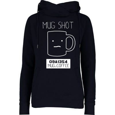 Coffee Drinker Gift Pun Mug Shot Womens Funnel Neck Pullover Hood