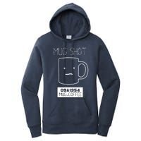 Coffee Drinker Gift Pun Mug Shot Women's Pullover Hoodie