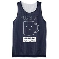 Coffee Drinker Gift Pun Mug Shot Mesh Reversible Basketball Jersey Tank