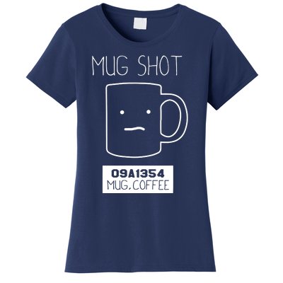 Coffee Drinker Gift Pun Mug Shot Women's T-Shirt