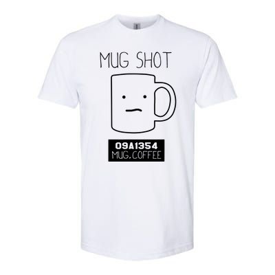 Coffee Drinker Gift Pun Mug Shot Softstyle® CVC T-Shirt