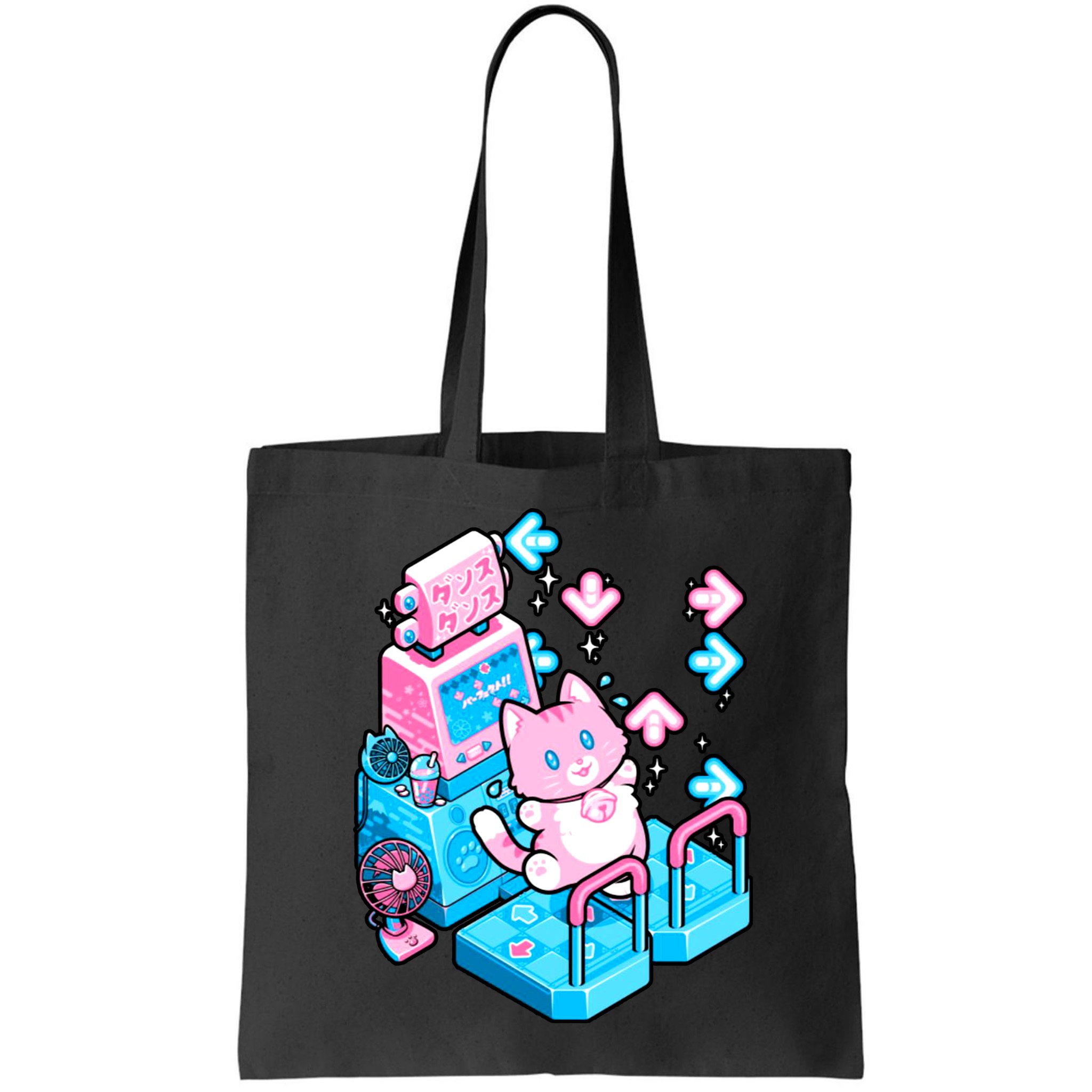 Cute Dancing Game Kitty Bag