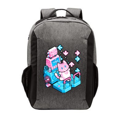 Cute Dancing Game Kitty Vector Backpack