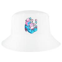 Cute Dancing Game Kitty Cool Comfort Performance Bucket Hat