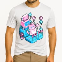 Cute Dancing Game Kitty Performance Shirt