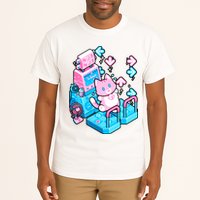 Cute Dancing Game Kitty Tall T-Shirt