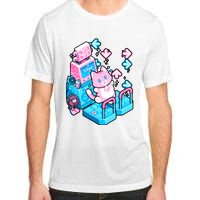 Cute Dancing Game Kitty Adult ChromaSoft Performance T-Shirt