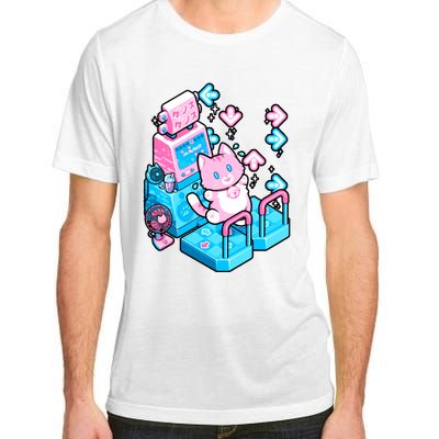 Cute Dancing Game Kitty Adult ChromaSoft Performance T-Shirt