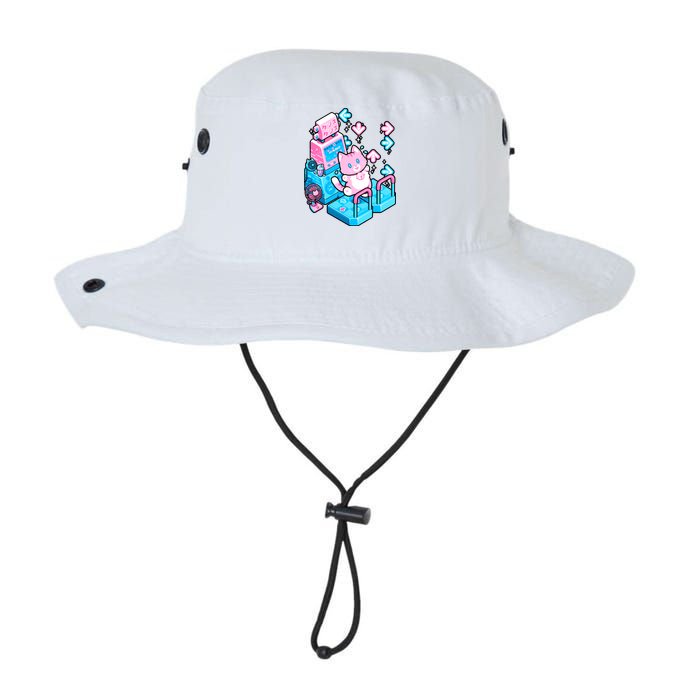 Cute Dancing Game Kitty Bucket Hat