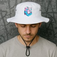 Cute Dancing Game Kitty Bucket Hat