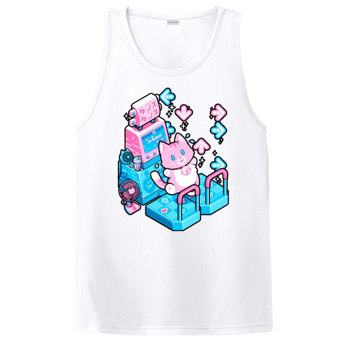 Cute Dancing Game Kitty PosiCharge Competitor Tank